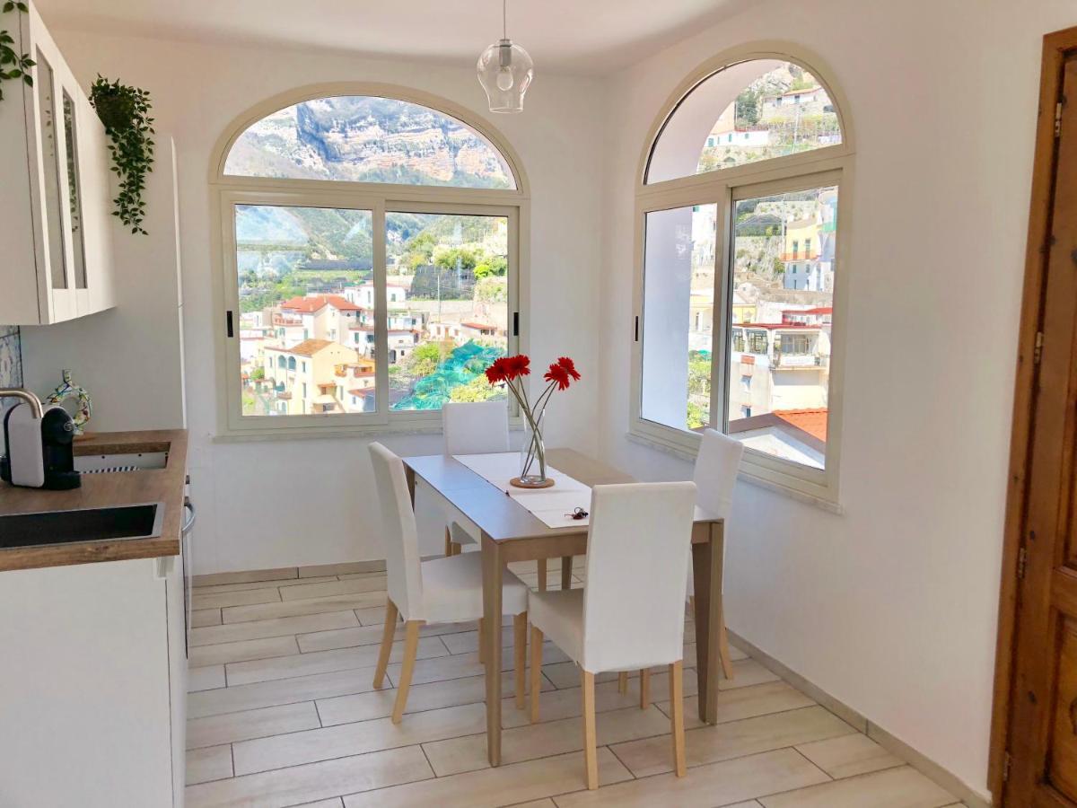 スカラ Sky House Amalfi Coastヴィラ エクステリア 写真